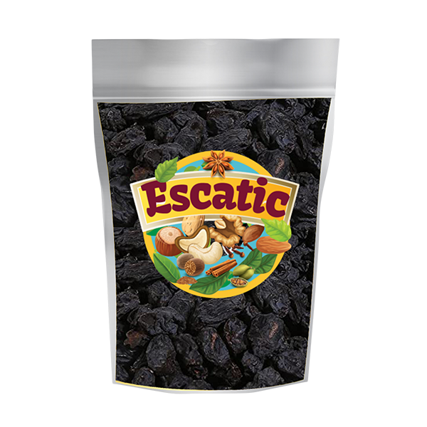 Black Afghani Raisins with Seed