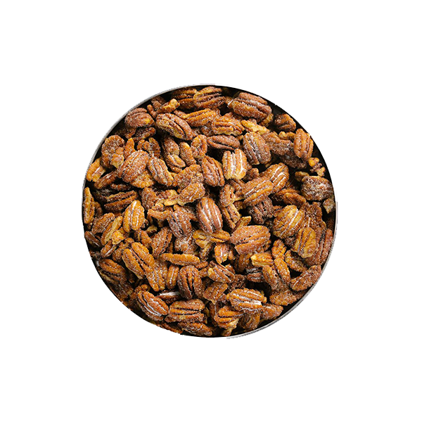 Peccan Nuts with Shell Roasted Vanilla Caramel