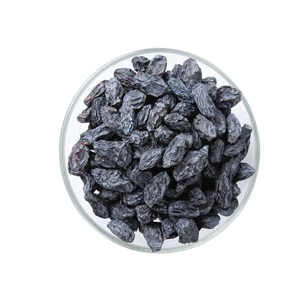 Black Afghani Raisins with Seed